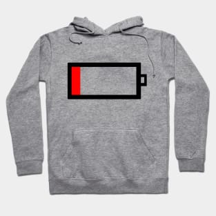 low battery Hoodie